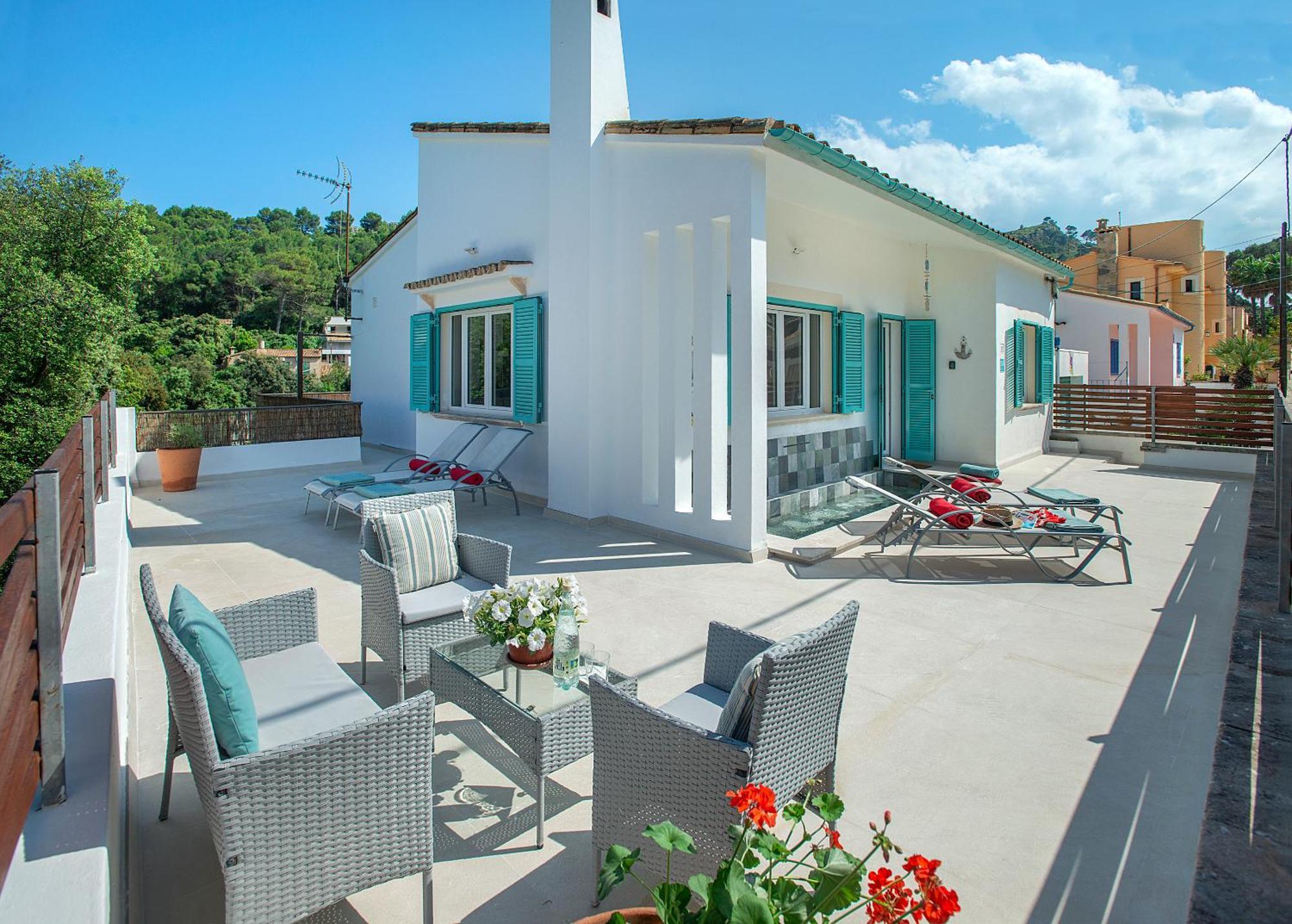 Owl Booking Villa Beach House Magdalena - 5 Min Walk To The Beach Cala de Sant Vicenc Exterior foto